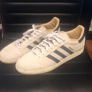 Adidas busenitz, light gray and blue, size 12